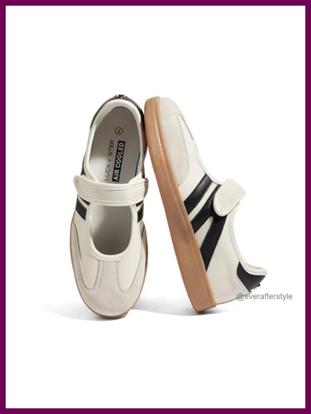 Women Suede Faux Leather Retro Sneakers Hook and Loop Walking Shoes